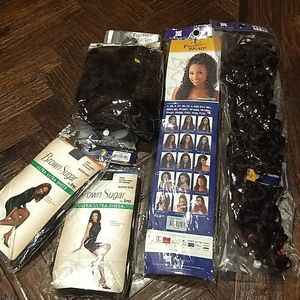 🔥FINALPRICE🔥Bundle6pc💞FreeTress Braid synthetic GOGOCurl hair
